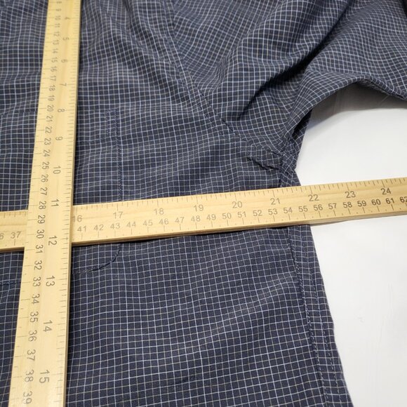 Eddie Bauer Shirt Button Up Mens Medium Relaxed Fit Long Sleeve Wrinkle Free - Picture 15 of 16